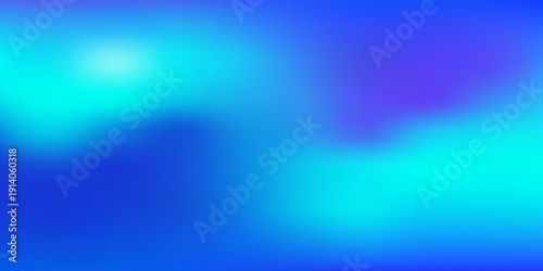 Blue cyan gradient mesh abstract background nice for wallpaper or banner vector ilustration EPS 10