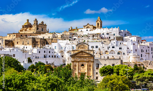 фотографія View of Ostuni, Apulia, Italy
