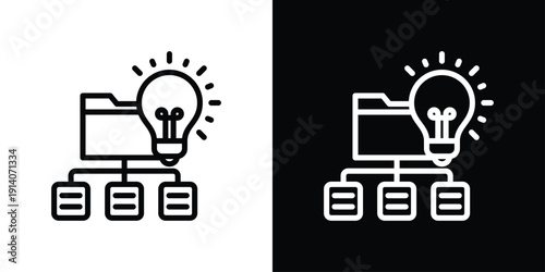 Enrichment Icon Sheet Black And White