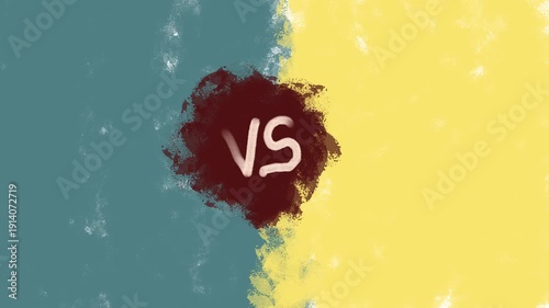 comparation background blood health theme two side with loop seamless