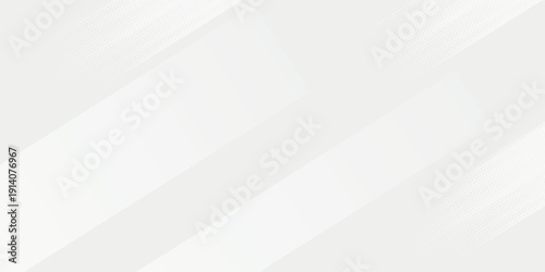 3D white geometric abstract background overlap layer on bright space with rounded rhomb effect decoration. eps 10