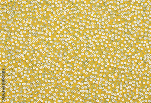 Wallpaper Mural Close-up of yellow and white bokeh lights background texture seamless pattern for design and decoration Torontodigital.ca