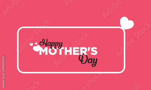 Abstract red background with a partial white circle cutout