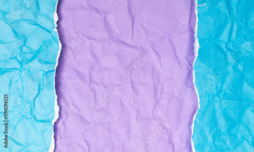 High Resolution White Crumpled Paper Texture Background with Vintage Grunge Wrinkles and Torn Edges Design Resource