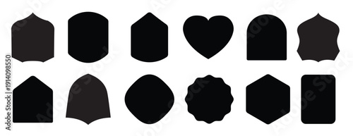 black shield vectors 