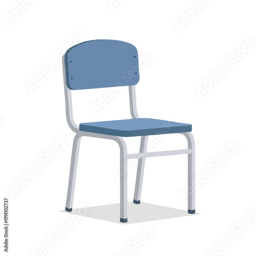Simple Modern School Chair for Classroom and Office Use