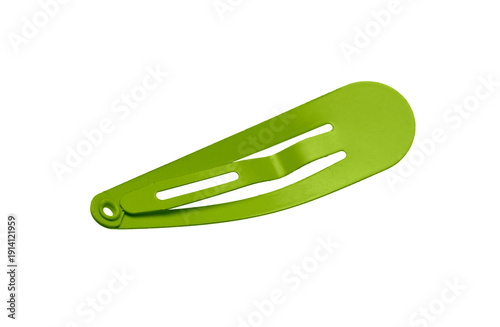 Invisible hair clip isolated on transparent background