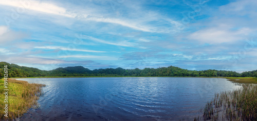 Tableau sur toile Grand Etang Crater Lake, Saint Andrew Parish, Grenada