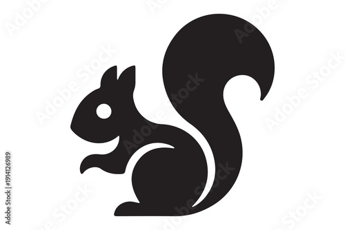 Cute Squirrel Mascot Icon
