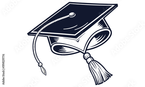 graduation tassel vector design bundle