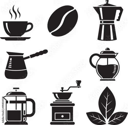 Delicious freshly brewed hot black coffee served in a white ceramic mug on a rustic wooden table for morning energy and focus.