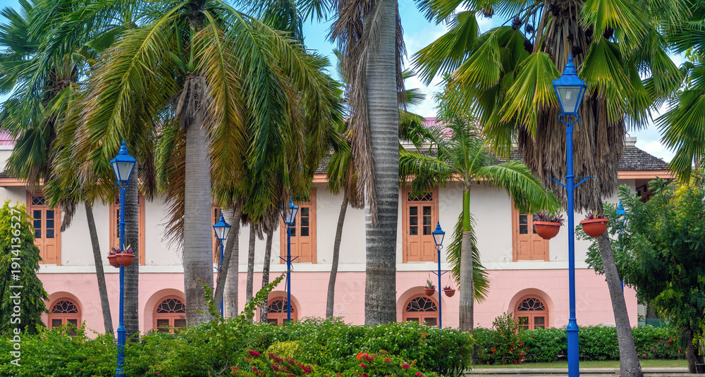 Fototapeta premium Old Town Hall Bridgetown, Barbados