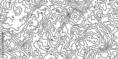 Abstract seamless vector pattern with black and white floral line art, featuring vintage damask swirls and ornamental leaf textures for elegant wallpaper, textile decoration, and retro style decor