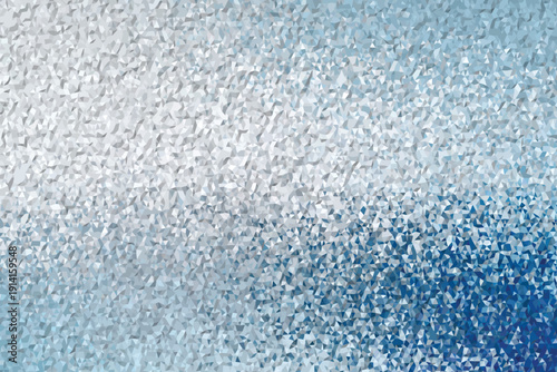 A macro splash of cold liquid water drops creates a frozen winter frost texture on a wet blue glass surface wallpaper