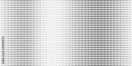 Abstract grunge grid polka dot halftone background pattern. Spotted black and white line illustration. vektor