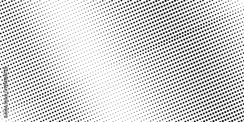 Abstract grunge grid polka dot halftone background pattern. Spotted black and white line illustration. vektor