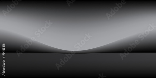 PrintAbstract gradient podium background. Empty gray 3D studio background. Clean scene for product presentation mockup template. eps 10