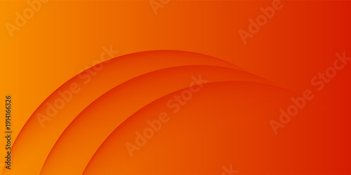 Modern orange abstract background with flowing wave lines. Dynamic wave. Smooth curve lines design element. Futuristic technology concept.