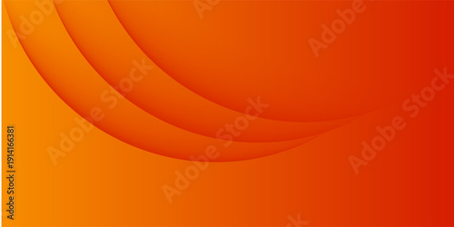 Modern orange abstract background with flowing wave lines. Dynamic wave. Smooth curve lines design element. Futuristic technology concept.