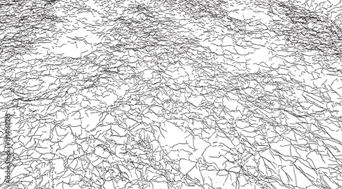 A black and white image with a lot of noise