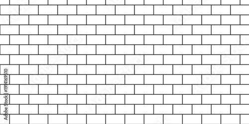 Urban abstract pavement floor and wall white structure brick wall row wallpaper texture design.