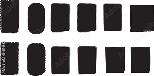 black and white paper clips