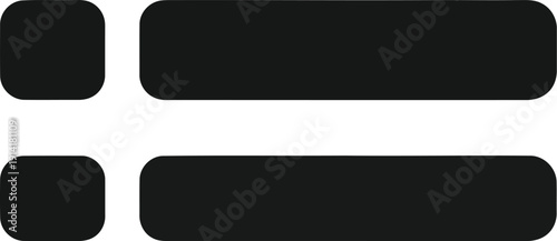 Chat message bubbles for online communication. flat design of speech boxes for text conversations