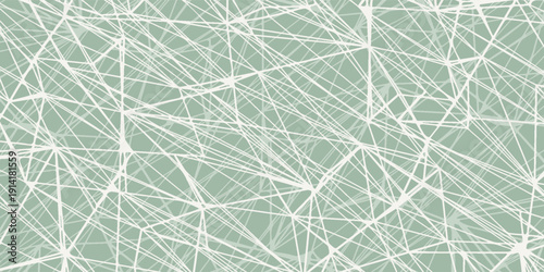 Abstract geometric pattern with intersecting lines and shapes.