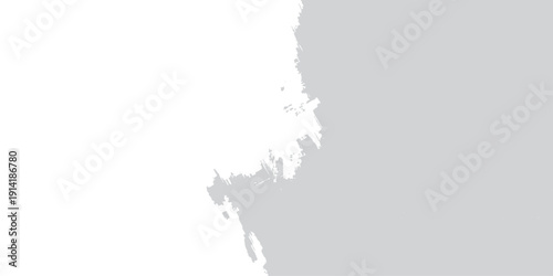 A 3d vector illustration of a world map featuring an isolated outline of the UK and Europe with a country flag on a white torn paper texture background for geography and cartography