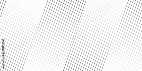 Slant line halftone gradation texture. Fading diagonal stripe gradient background. Black oblique pattern backdrop. Vanishing thin parallel line wallpaper for overlay, print, cover.