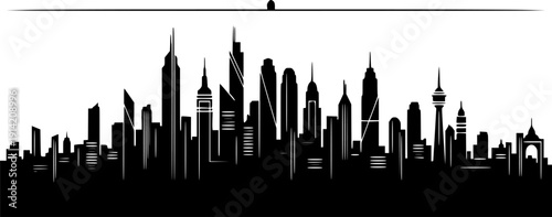 vector illustration of an abstract music background