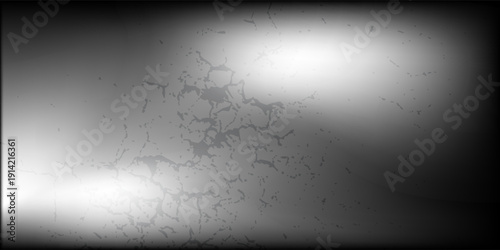 black and white background abstrac with gradient and cracked pattern
