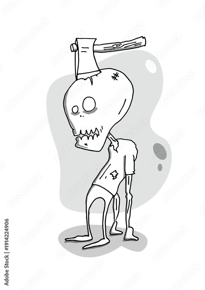 Obraz premium Zombie world