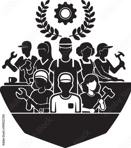 Minimalist vector graphic depicting a placeholder for file uploads or document icons