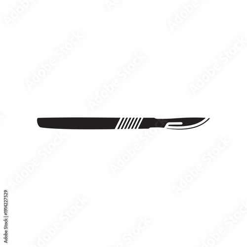 Scalpel blade medical instrument for surgery