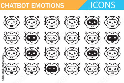 AI bot avatar expressions for interface design