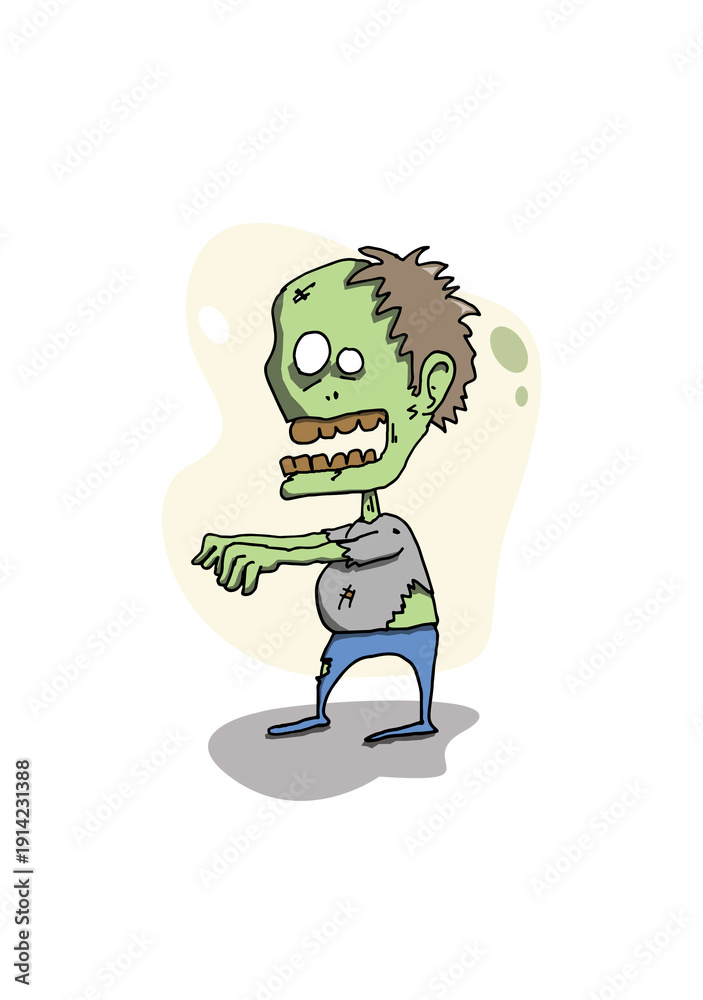 Obraz premium Zombie world