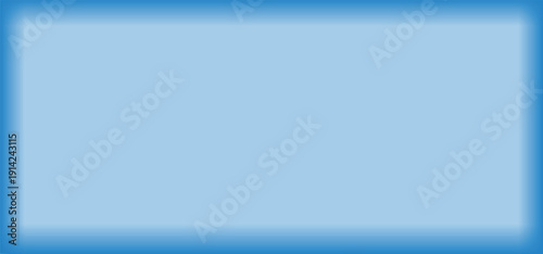 Blue light effect background with gradient glow border for design and presentation
