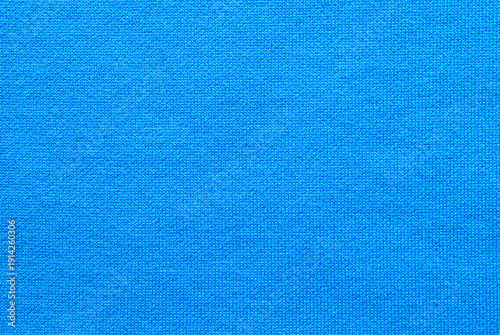 Foto Fine blue cotton jersey fabric texture as background