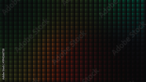 Vibrant light effect background with colorful grid pattern and gradient glow