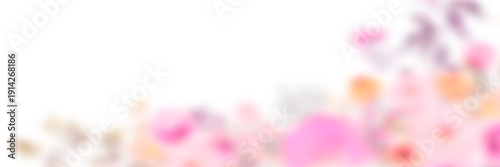 Floral spring gradient background with soft tones. Abstract blurred leaf inspired backdrop with a gentle gradient mesh illustration.