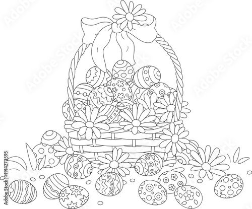 Collection of decorated Eas...