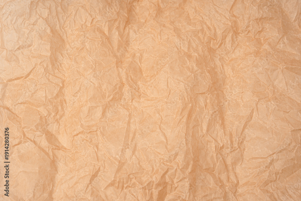 Obraz premium Crumpled paper as background. Top view.