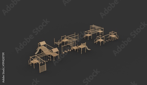 Fotografie Jungle Gym