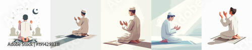 Person praying during Ramadan