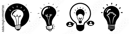 Creative lightbulb ideas evolution with brain and gears for innovation and problem solving concept
