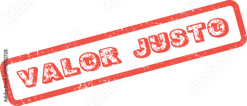 Bold red grunge stamp emphasizing fair value for equitable transactions and pricing in markets globally