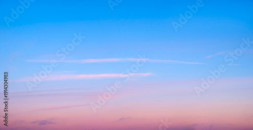 Tableau sur toile beautiful sunset
