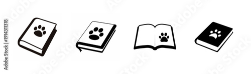 Stages of document processing from paper to digital format Vector, illustration