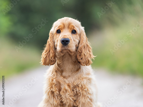 portrait of a golden retriever